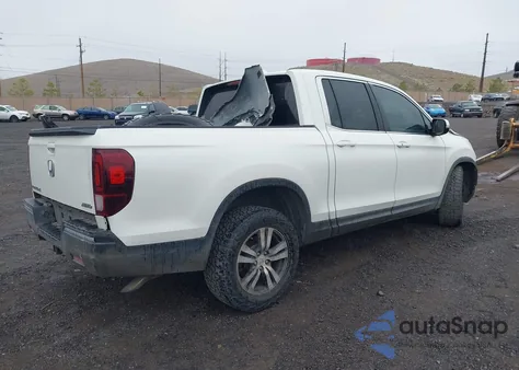 2017 Honda Ridgeline Rts from USA, damaged, VIN 5FPYK3F4XHB022956